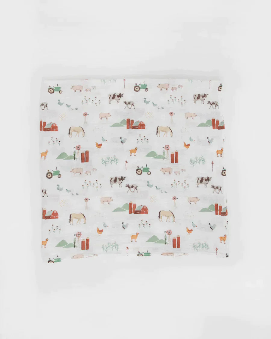 Cotton Muslin Swaddle Blanket