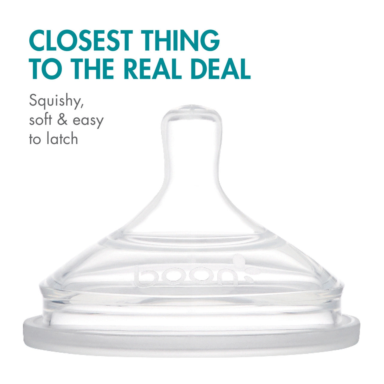 NURSH Silicone Nipples 3pk