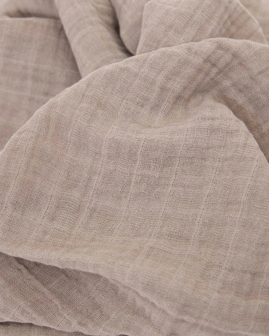 Organic Cotton Muslin Swaddle Blanket