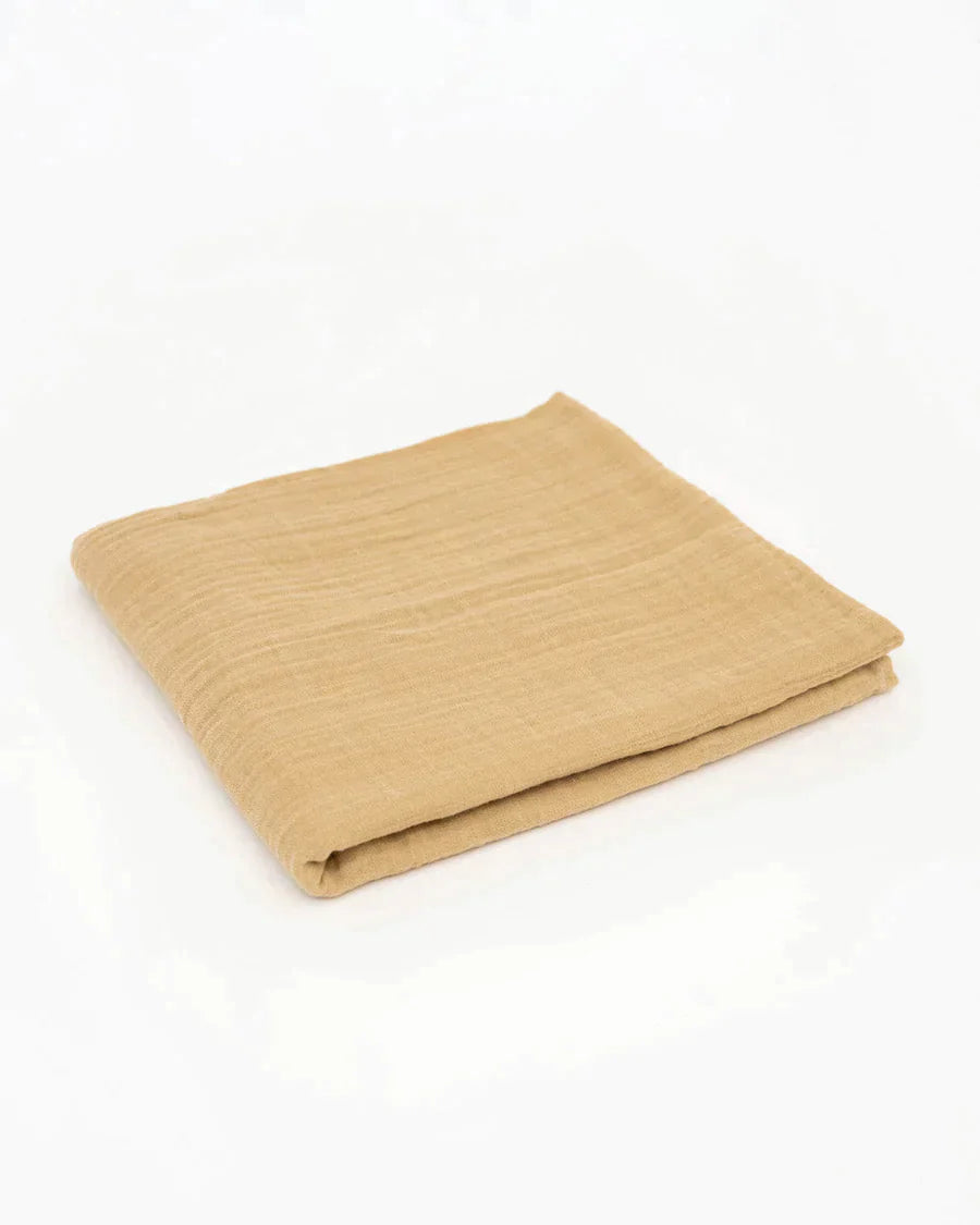 Organic Cotton Muslin Swaddle Blanket