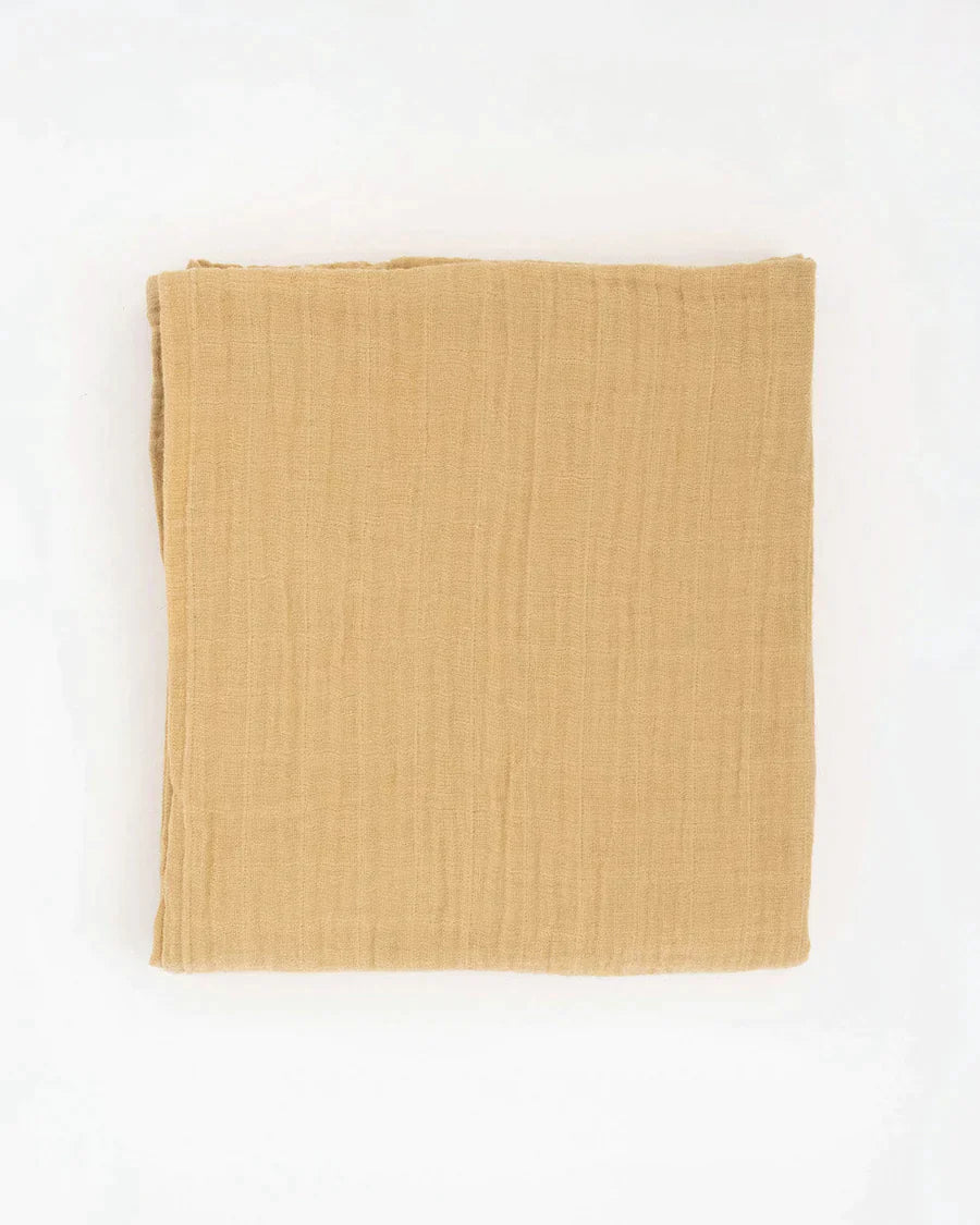 Organic Cotton Muslin Swaddle Blanket