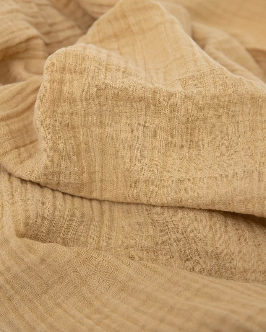 Organic Cotton Muslin Swaddle Blanket