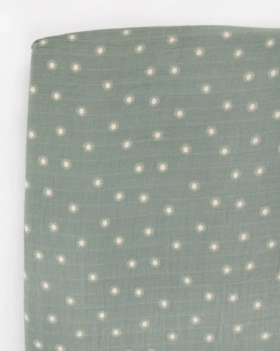Organic Cotton Muslin Crib Sheet