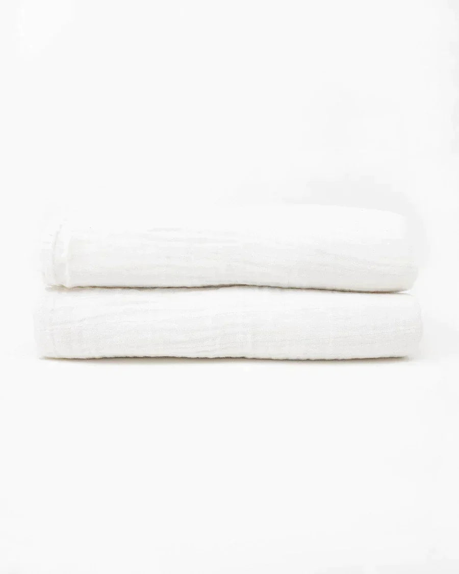 Organic Cotton Muslin Swaddle Blanket Set