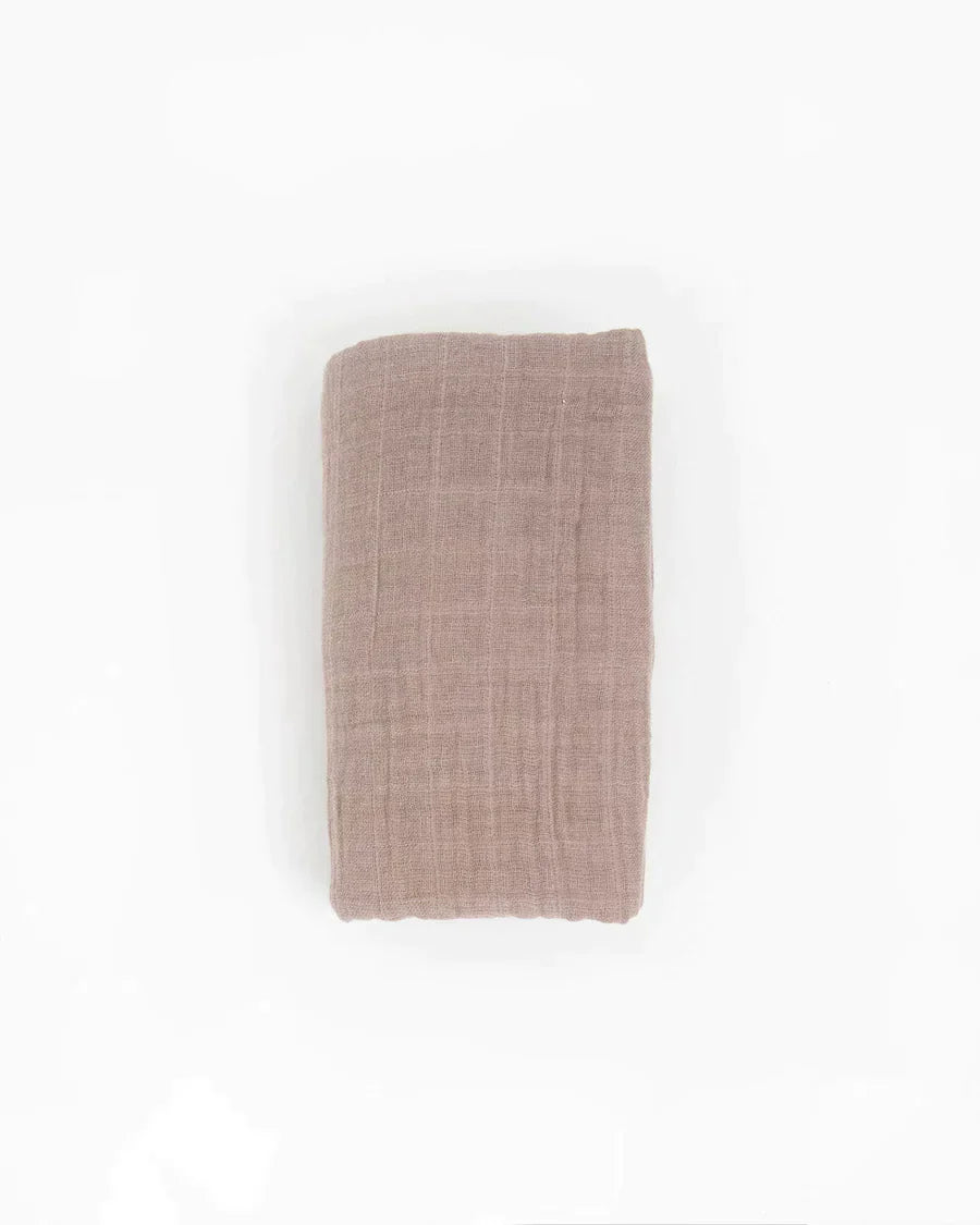 Organic Cotton Muslin Swaddle Blanket
