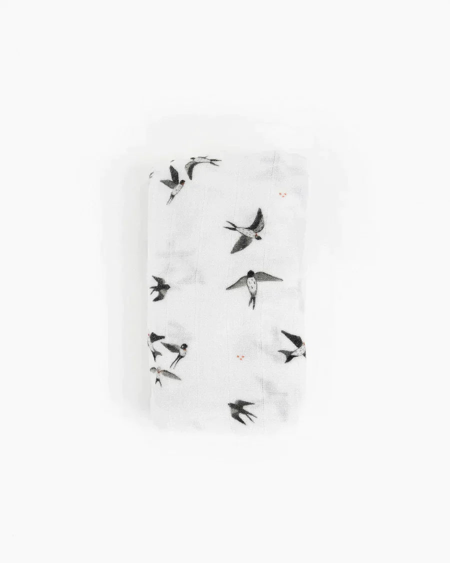 Organic Cotton Muslin Swaddle Blanket