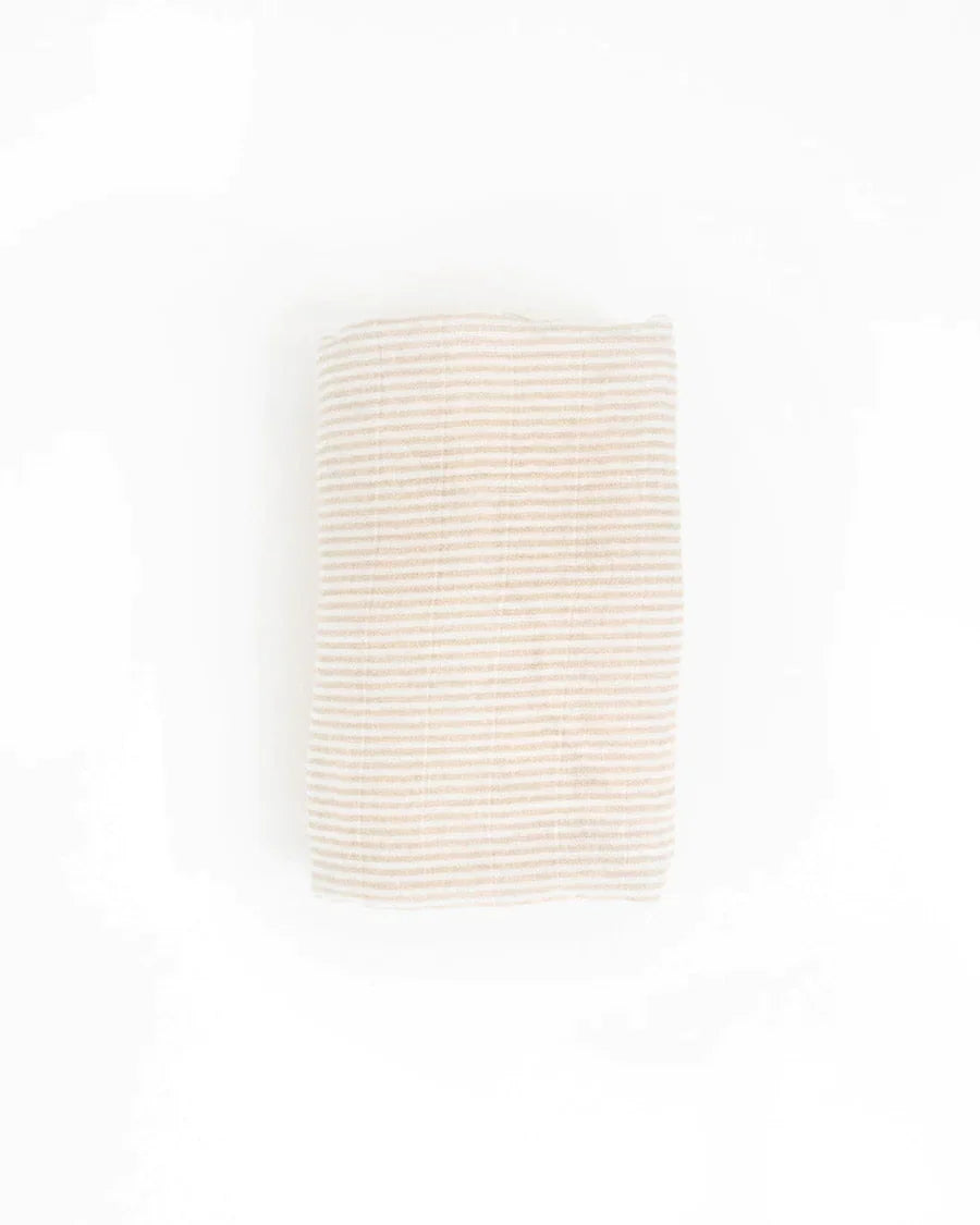 Organic Cotton Muslin Swaddle Blanket