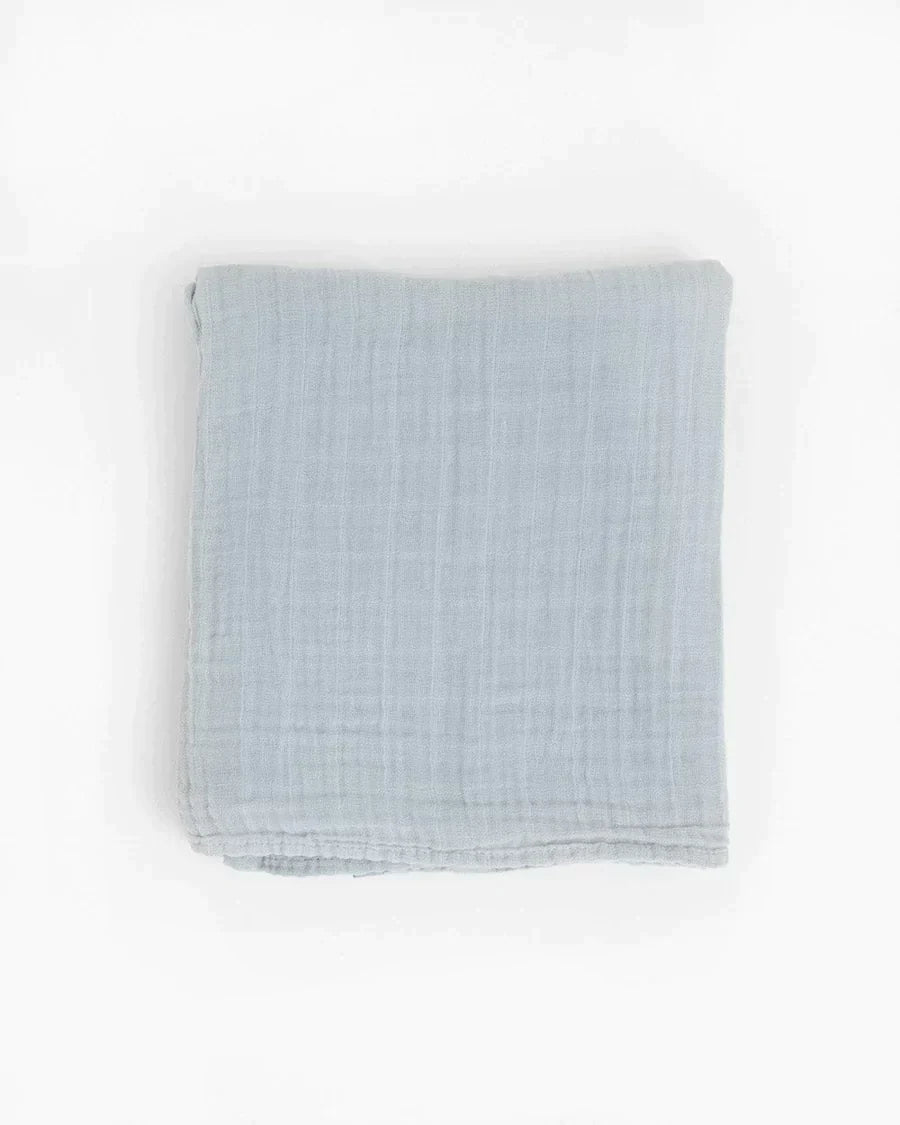 Organic Cotton Muslin Swaddle Blanket