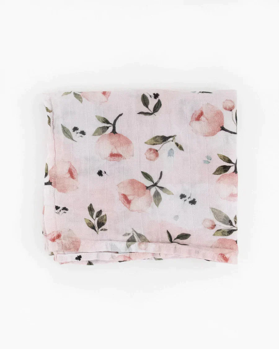 Organic Cotton Muslin Swaddle Blanket