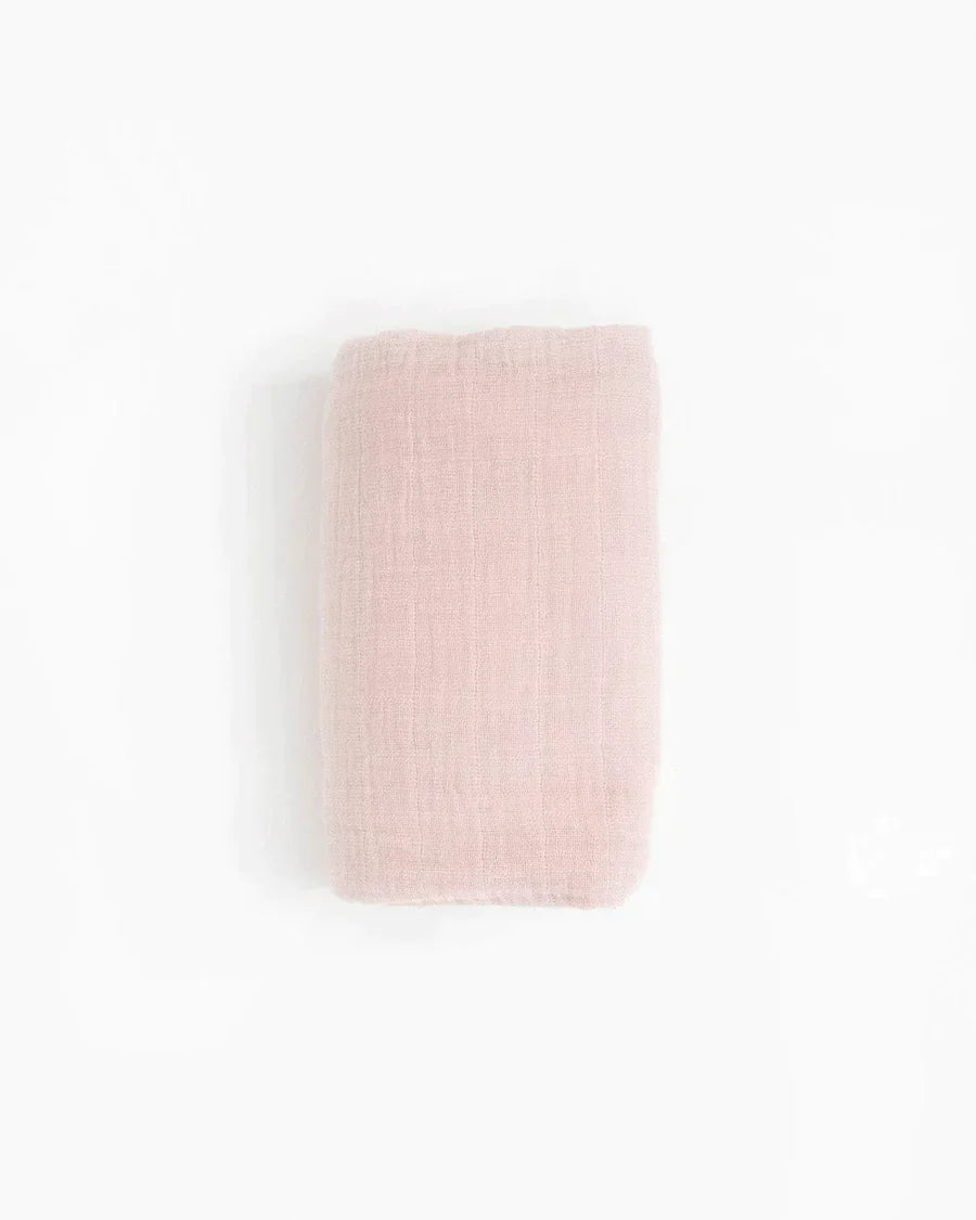Organic Cotton Muslin Swaddle Blanket