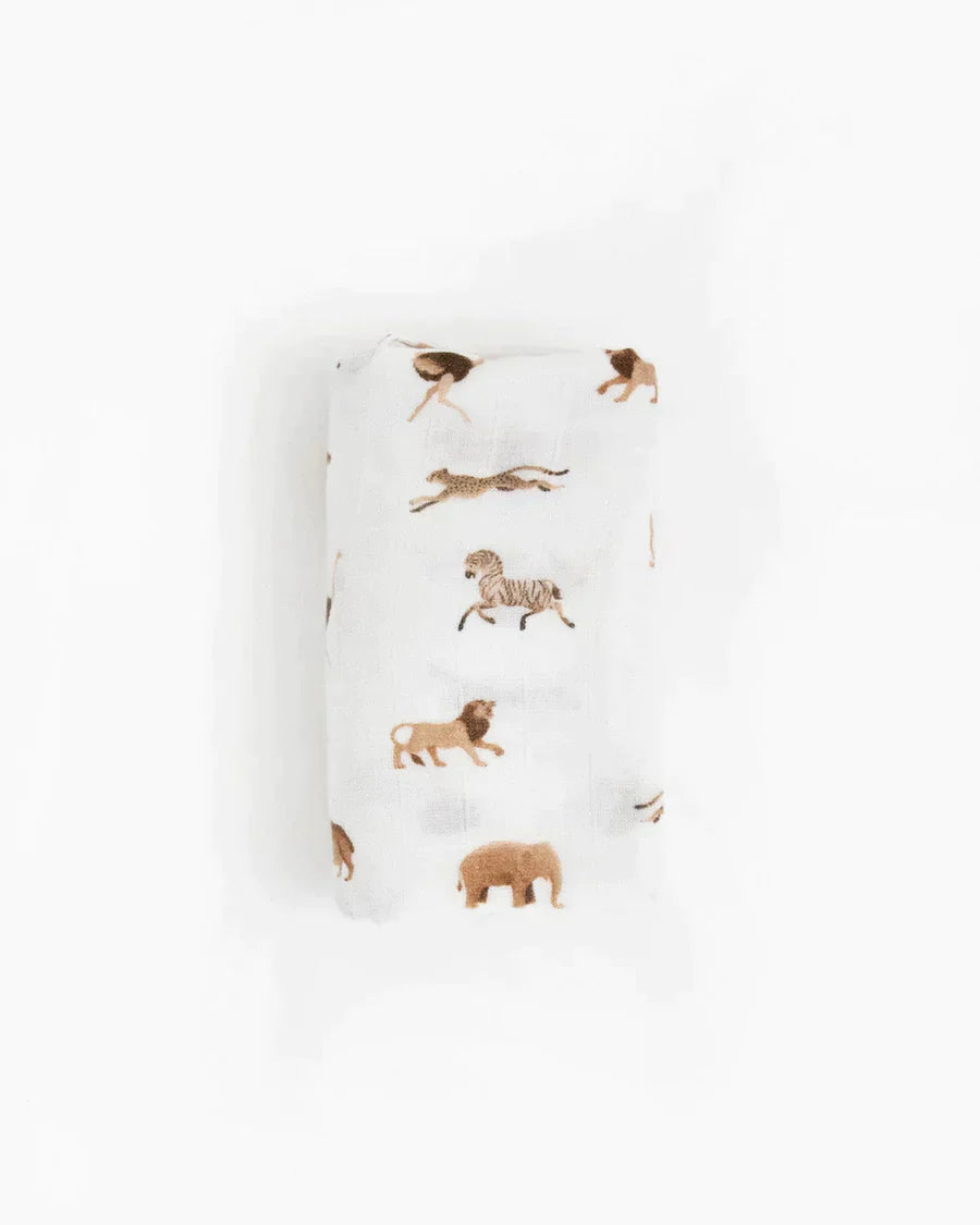 Organic Cotton Muslin Swaddle Blanket