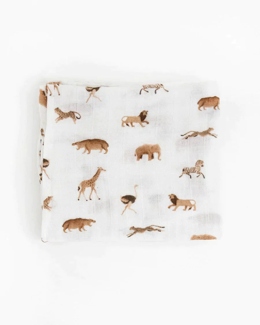 Organic Cotton Muslin Swaddle Blanket