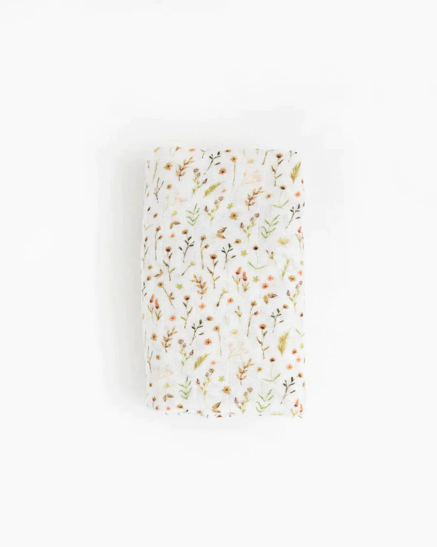 Organic Cotton Muslin Swaddle Blanket