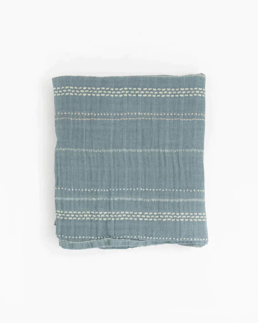 Organic Cotton Muslin Swaddle Blanket