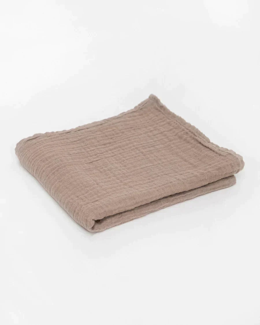 Organic Cotton Muslin Swaddle Blanket