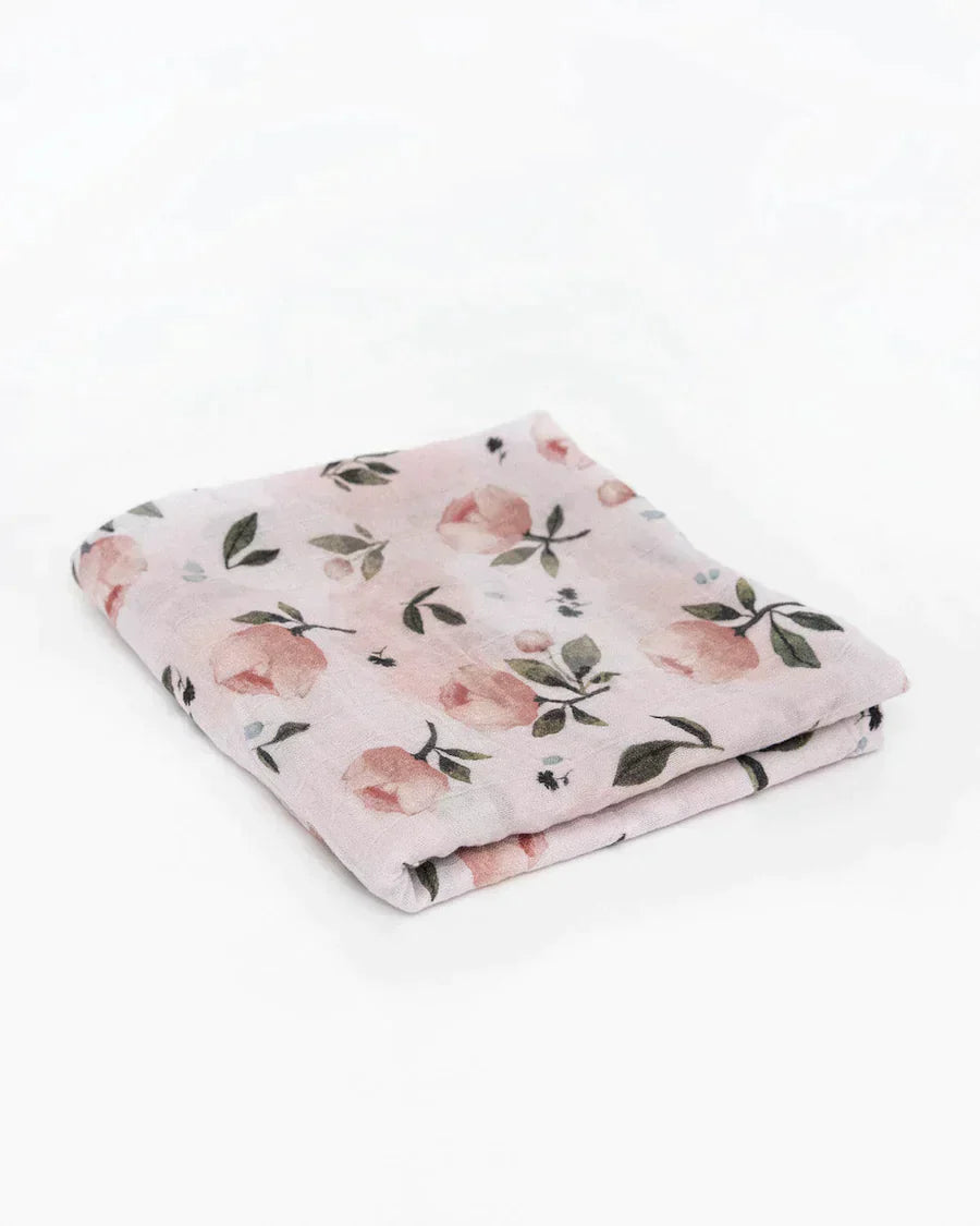 Organic Cotton Muslin Swaddle Blanket