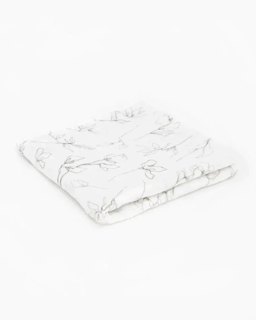 Organic Cotton Muslin Swaddle Blanket