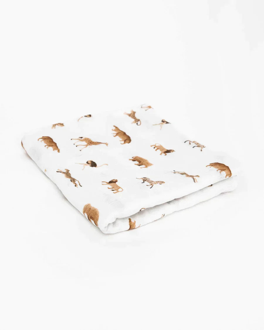 Organic Cotton Muslin Swaddle Blanket