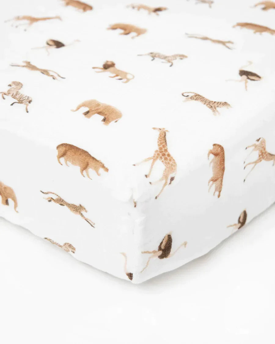 Organic Cotton Muslin Crib Sheet