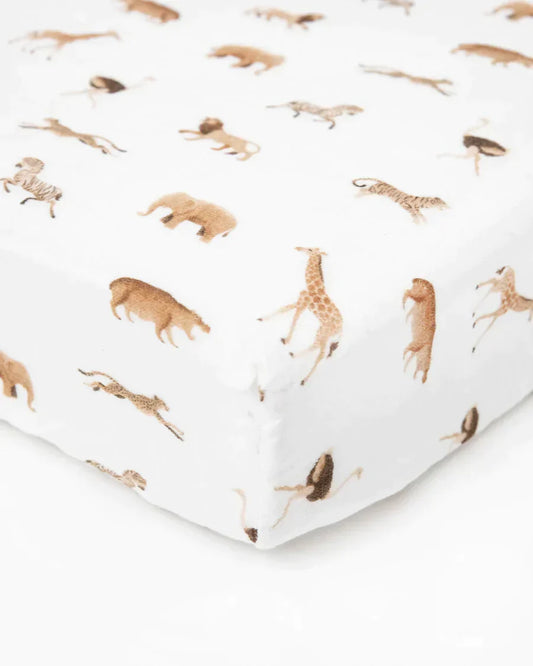 Organic Cotton Muslin Crib Sheet