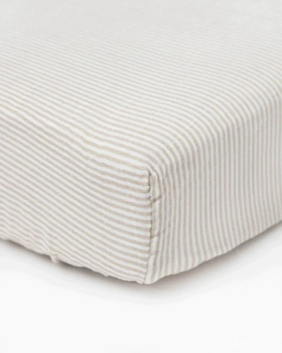 Organic Cotton Muslin Crib Sheet