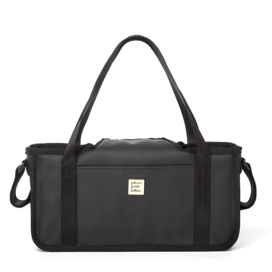 Wander Stroller Caddy Black Matte Leatherette