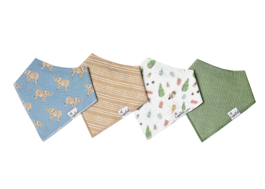 Bandana Bib 4 Pk