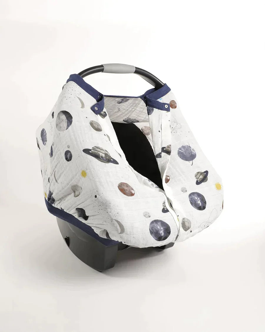 Cotton Muslin Car Seat Canopy