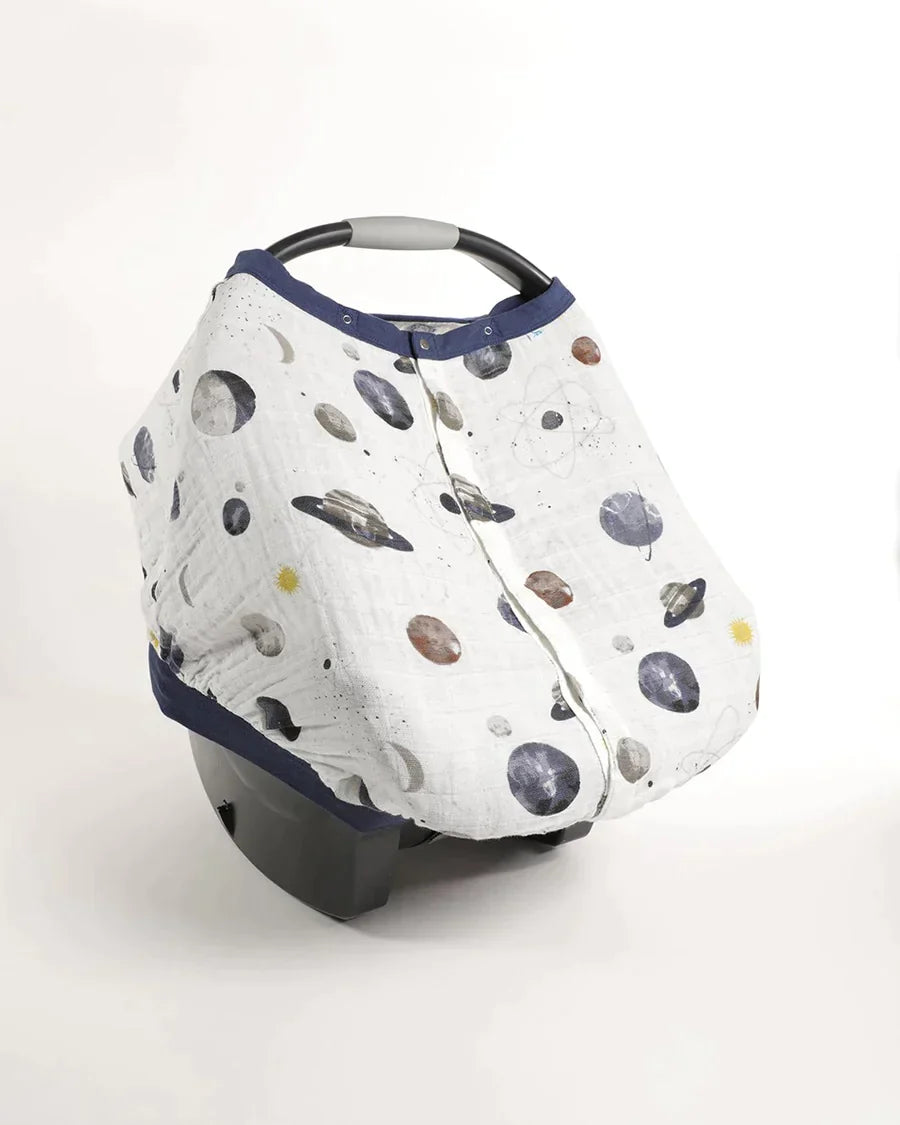 Cotton Muslin Car Seat Canopy