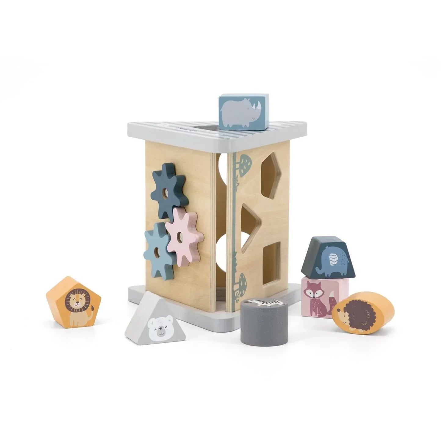 PolarB Shape Sorter & Gear Play