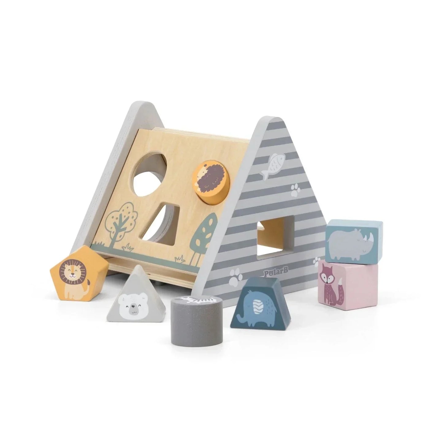 PolarB Shape Sorter & Gear Play