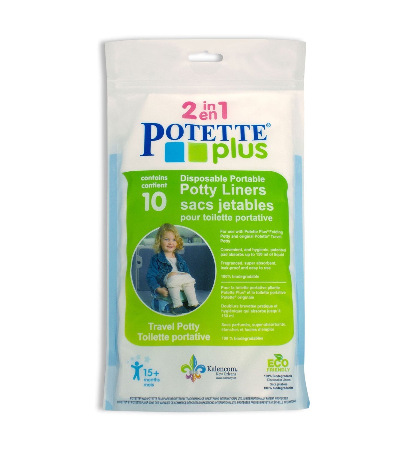 Potette Plus - Disposable Portable Potty Liners