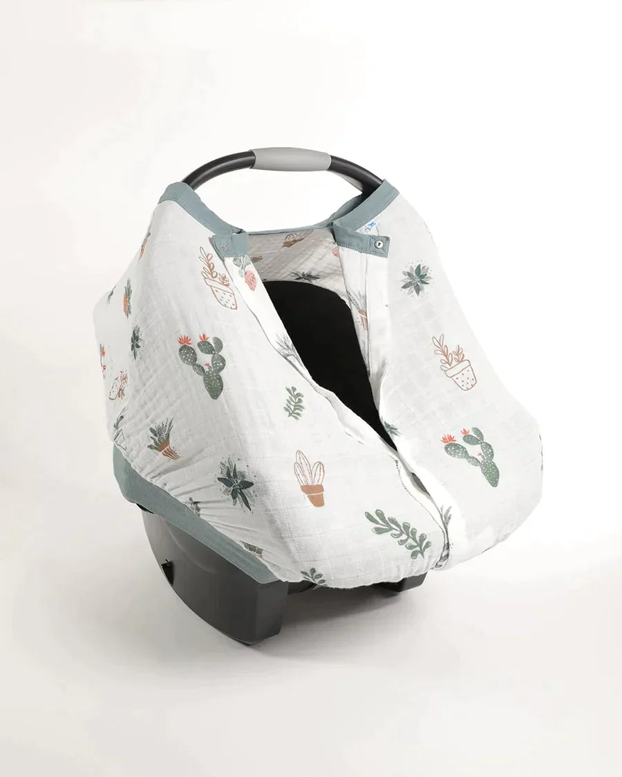Cotton Muslin Car Seat Canopy