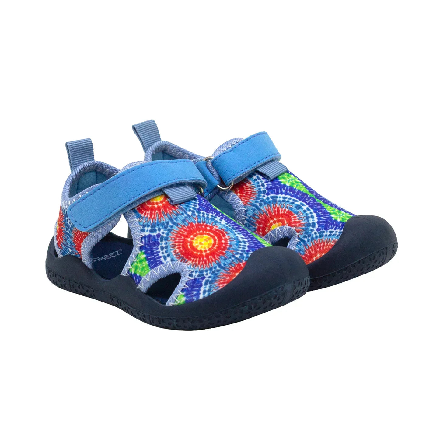 Water Shoes Spiral Tie Dye