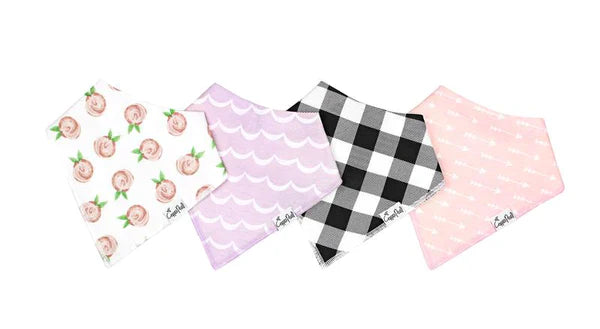 Bandana Bib 4 Pk