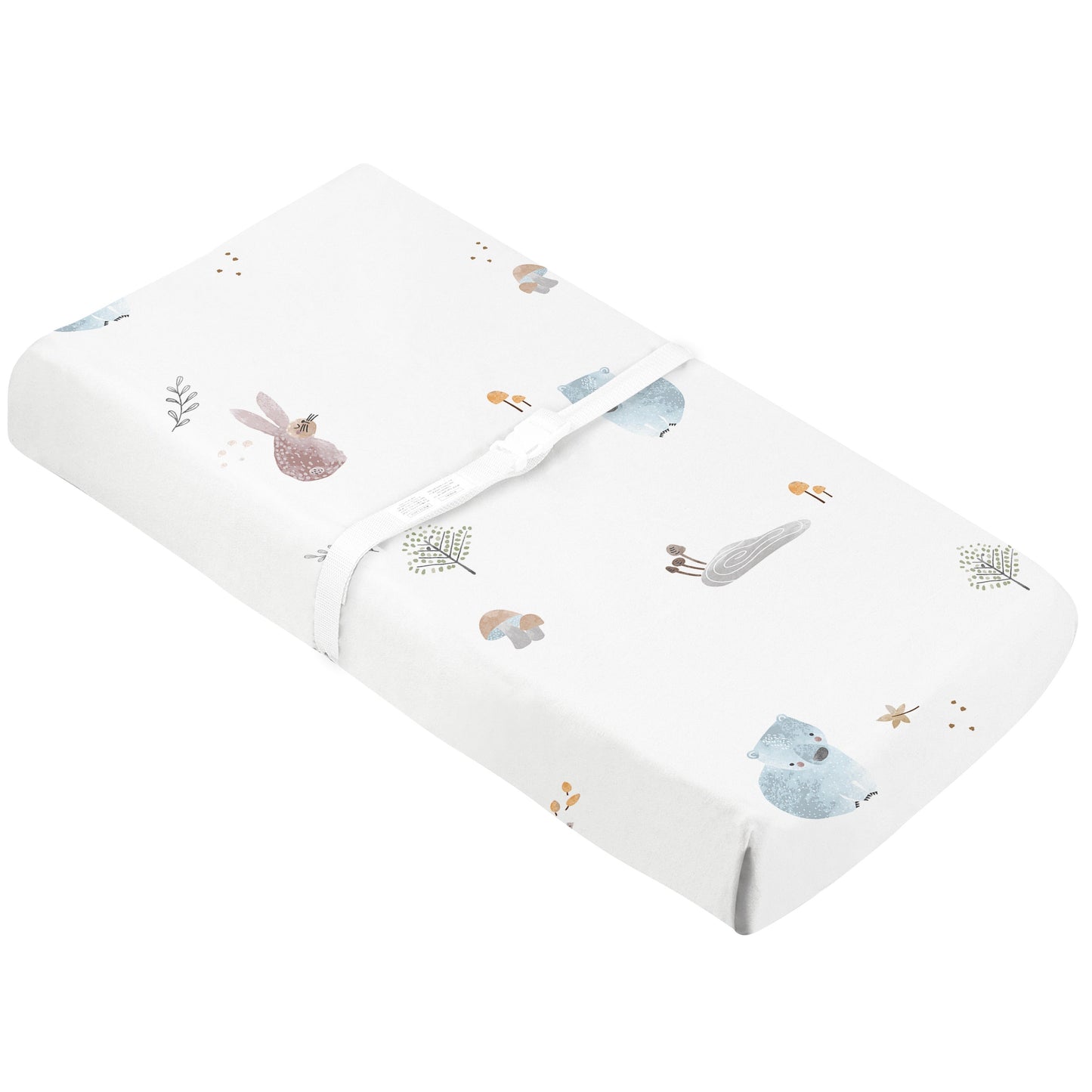 Changing Pad Cover w/Slits Percale