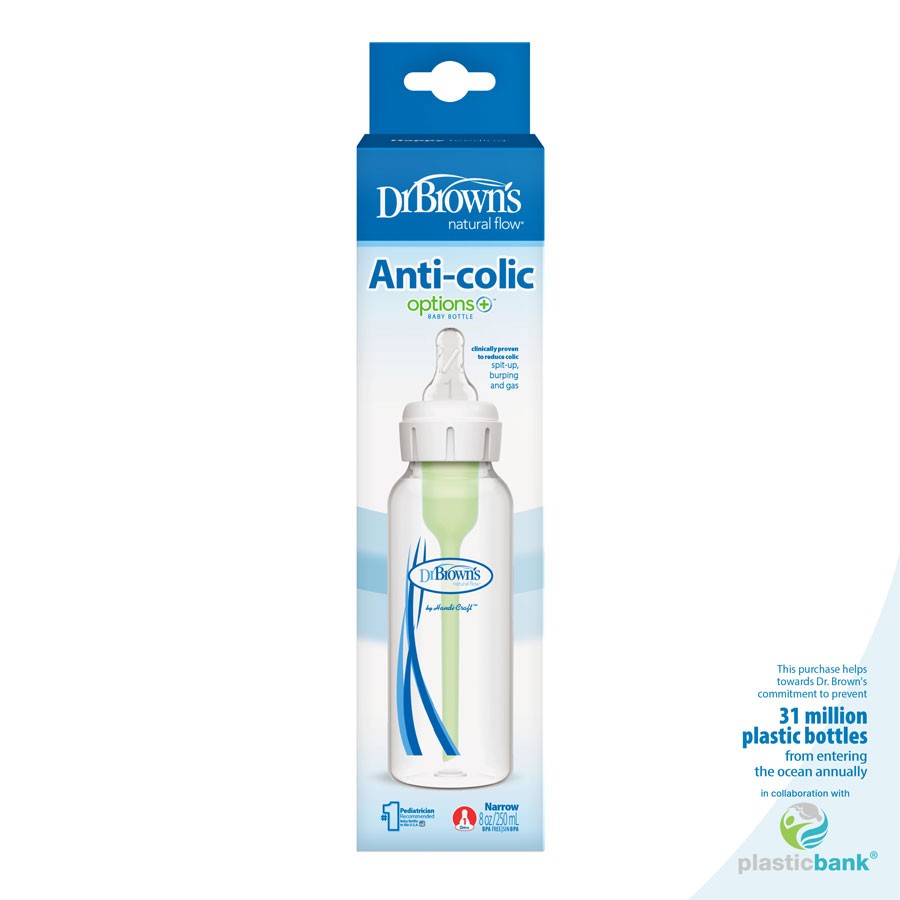 Natural Flow Options+ Anti-Colic Bottle 4oz/120 ml