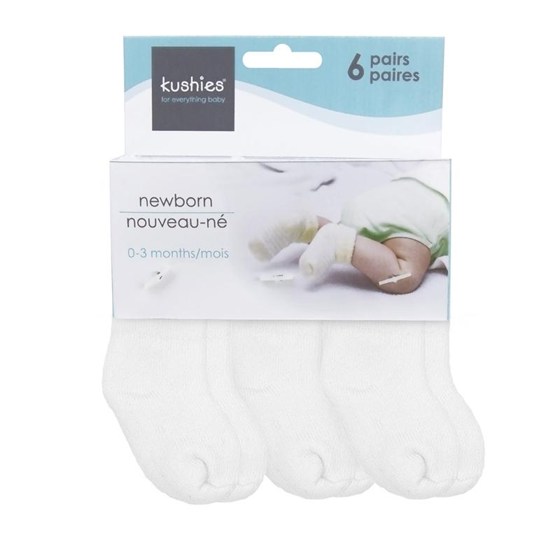 Newborn Socks 6 Pk