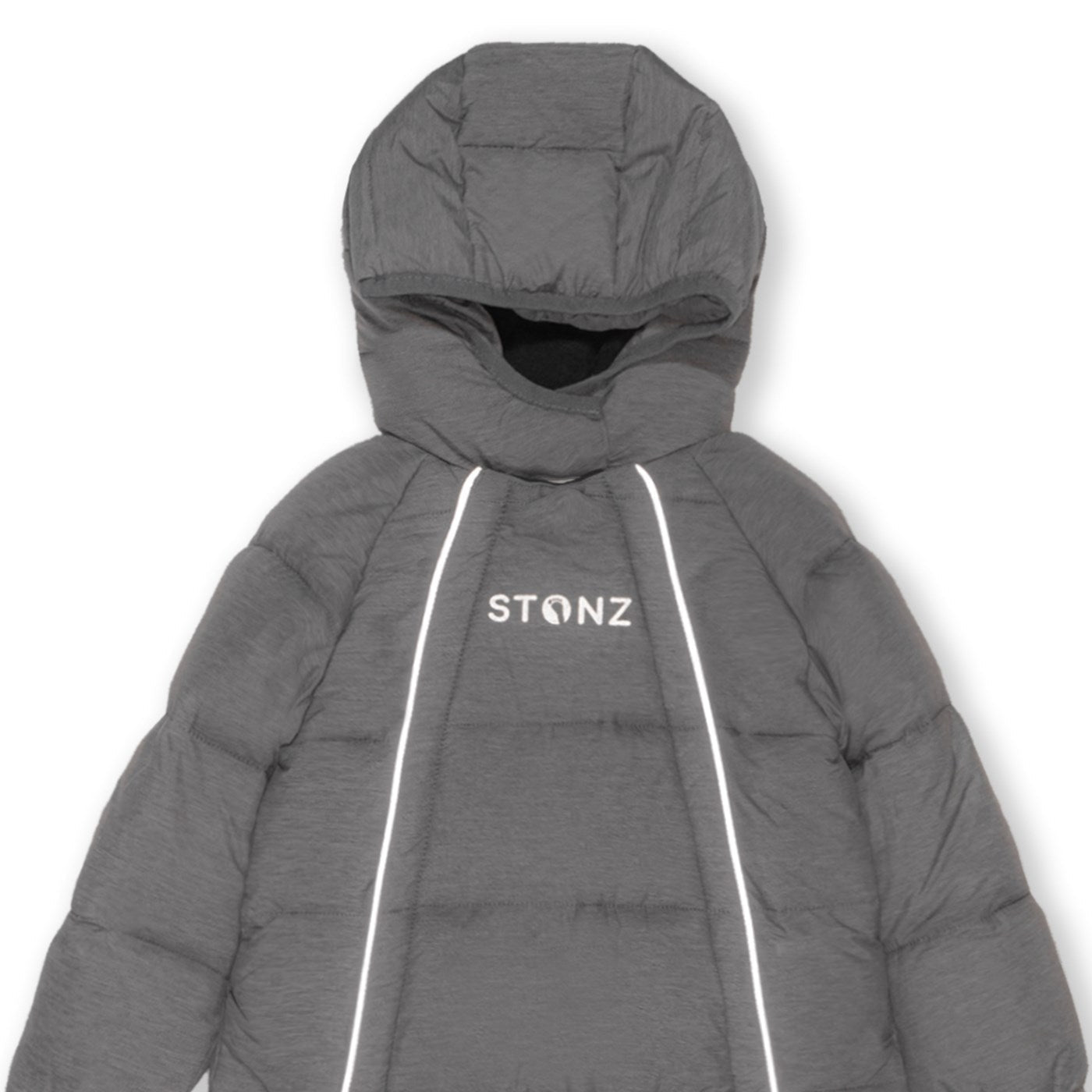 Snow Suit Puffer Heather Grey