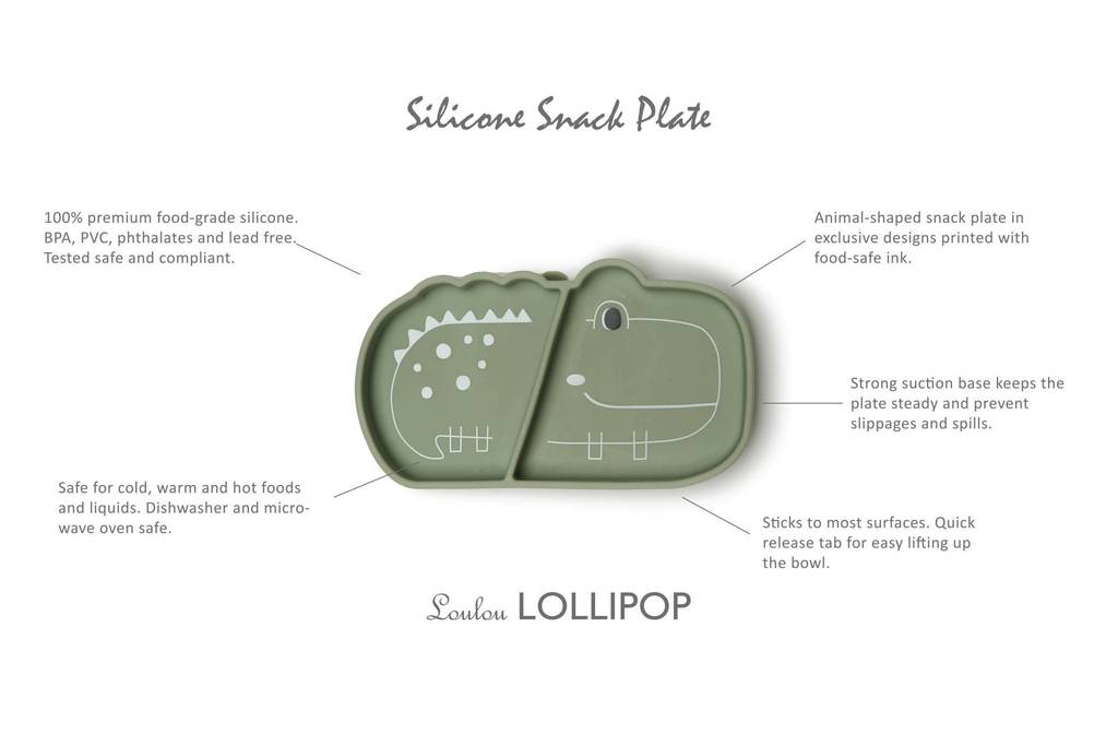 Silicone Snack Plate