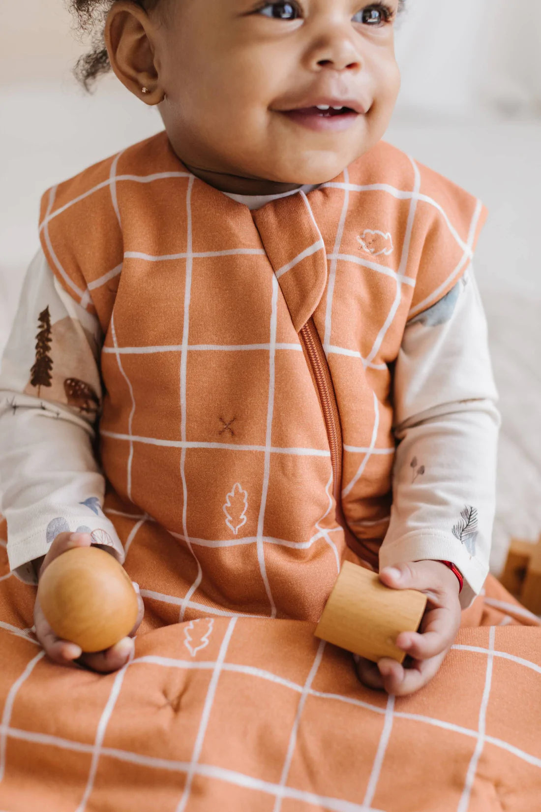 Sleep Bag 2.5 Tog Oak Leaves