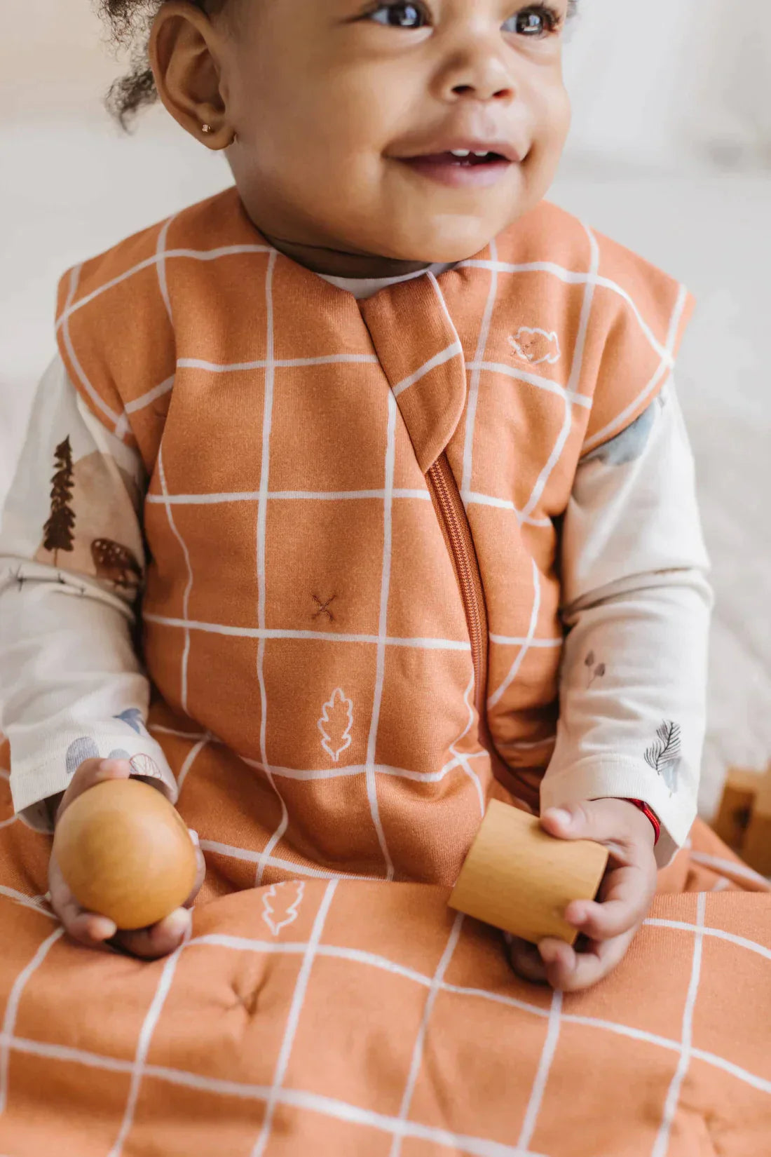 Sleep Bag 2.5 Tog Oak Leaves