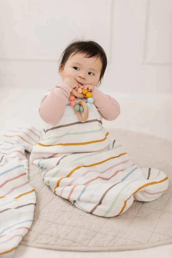 Sleep Bag 2.5 Tog Pastel Stripes 0-6m