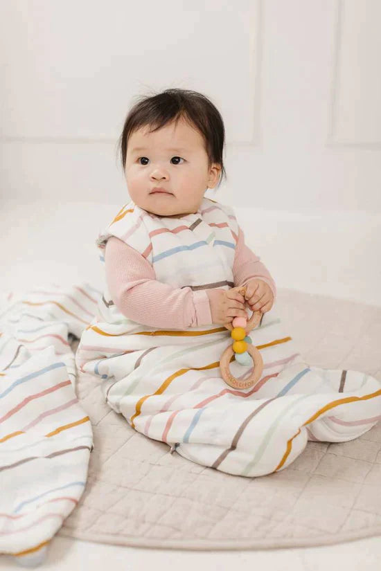 Sleep Bag 2.5 Tog Pastel Stripes 0-6m