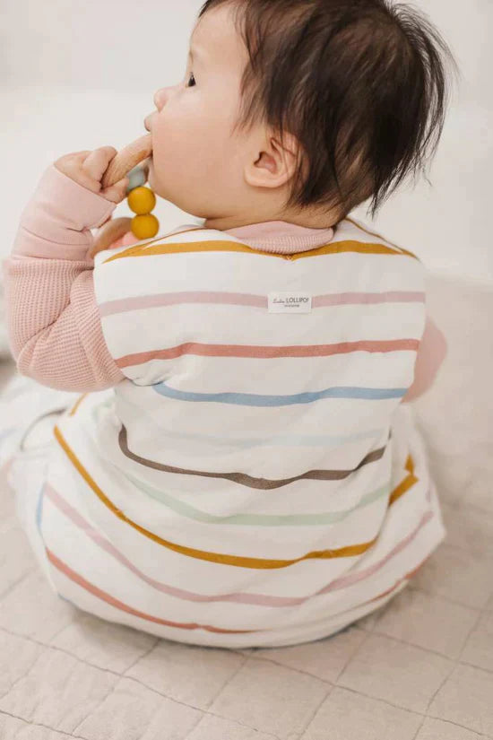 Sleep Bag 2.5 Tog Pastel Stripes 0-6m