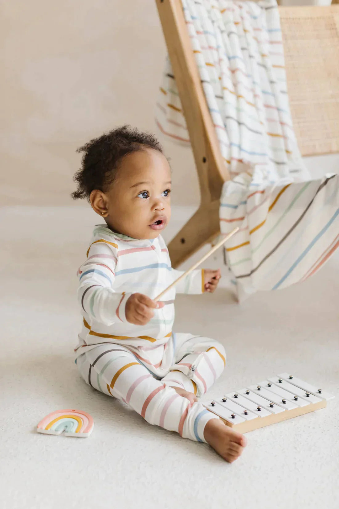 Sleeper Pastel Stripes