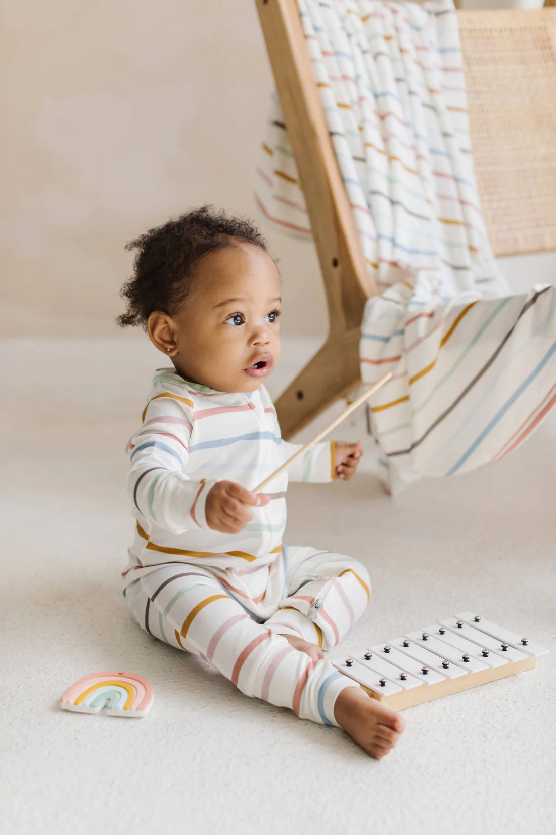 Sleeper Pastel Stripes