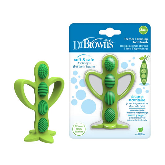 Teether + Training Toothbrush – Peapod