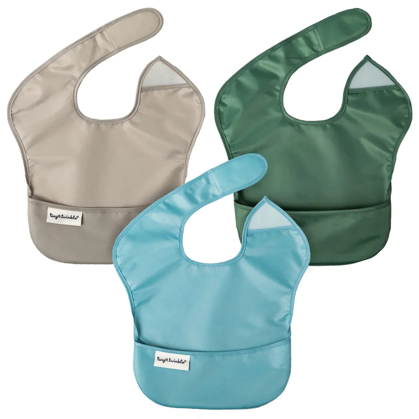 Mess-proof Easy Bib 3PK
