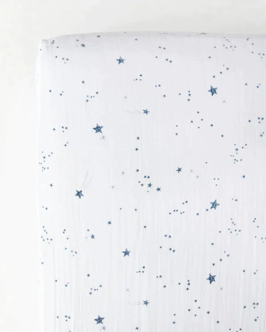 Cotton Muslin Crib Sheet